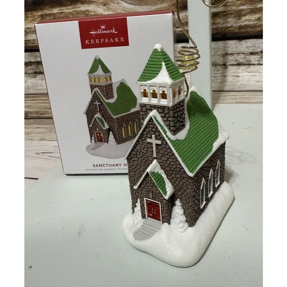 Hallmark Keepsake Ornament 2022 ~ Sanctuary of Peace Church In Box